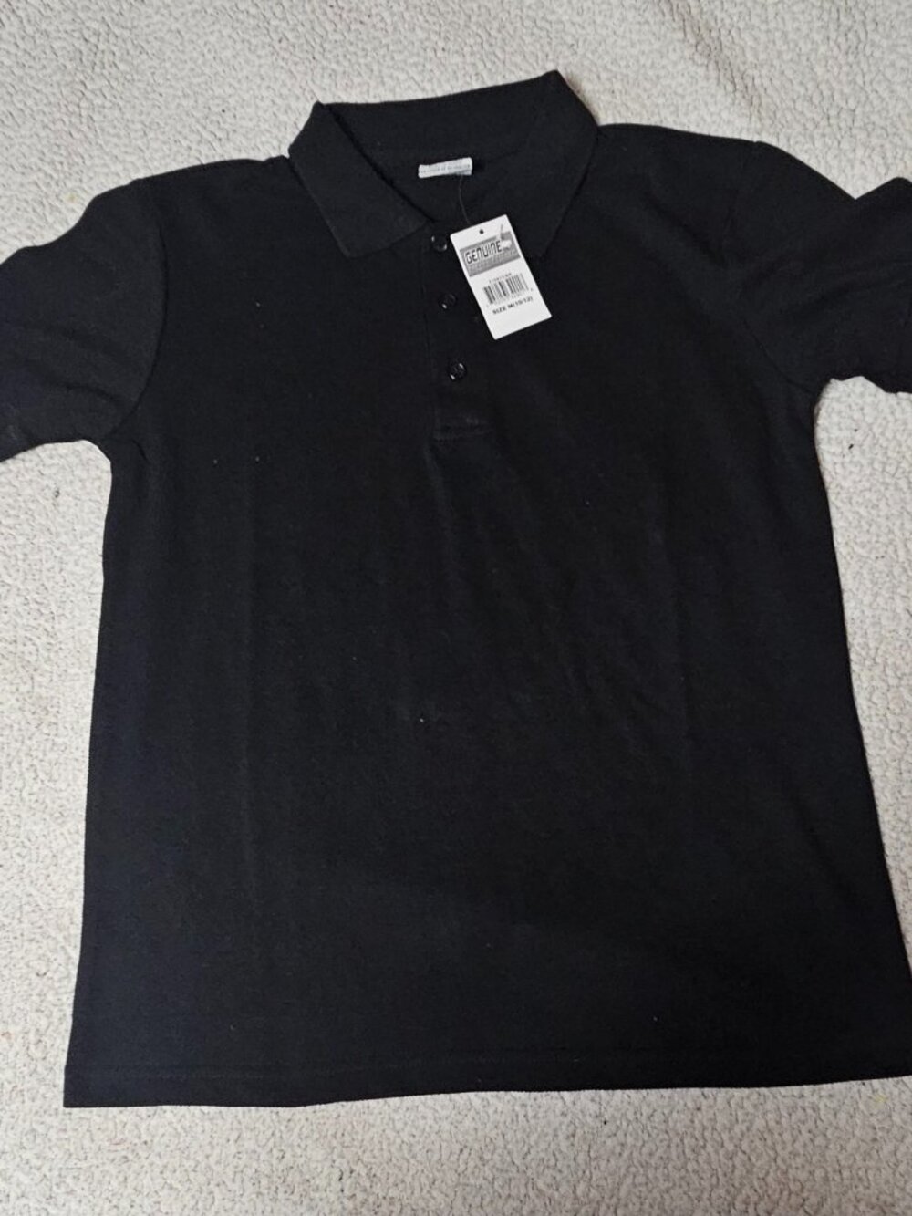 Genuine School Uniform Kids Short Sleeve Size M (10/12) New with Tags